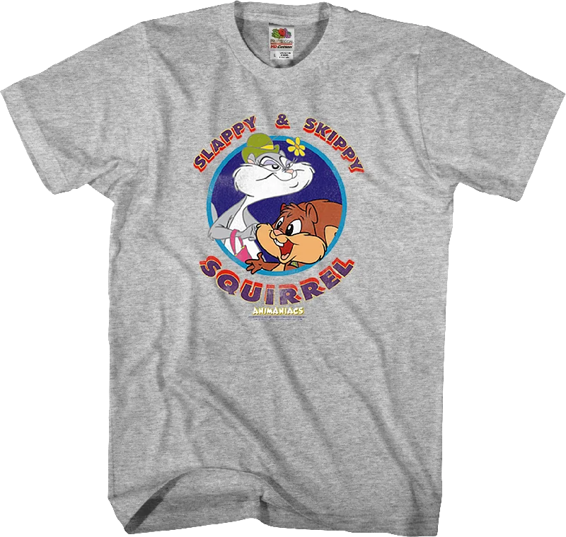 Slappy and Skippy Squirrel Animaniacs T-Shirt