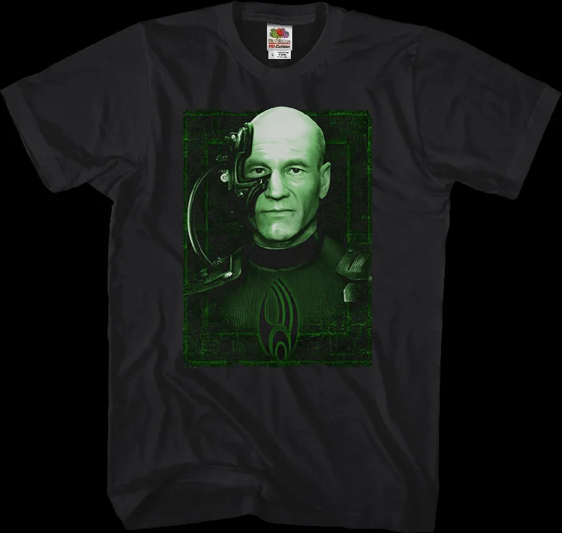 Picard Borg Star Trek The Next Generation T-Shirt