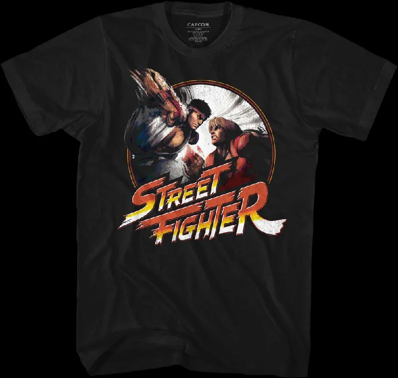 Ryu vs Ken Street Fighter T-Shirt