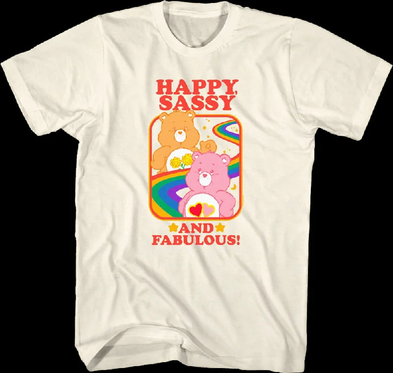 Happy, Sassy And Fabulous Care Bears T-Shirt