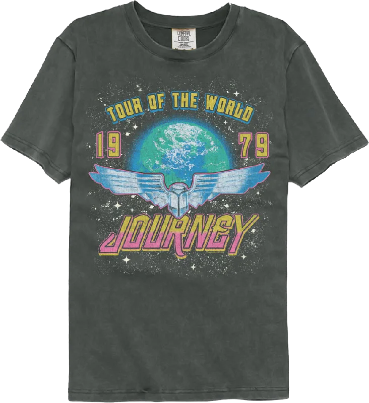 1979 Tour Of The World Journey Comfort Colors Brand T-Shirt