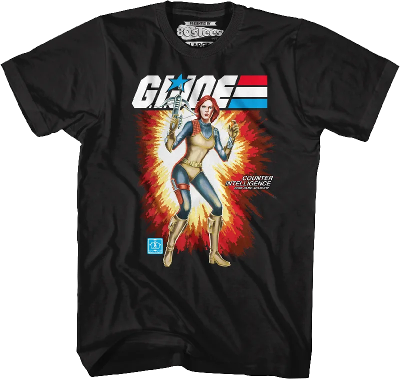 Box Art Scarlett GI Joe T-Shirt