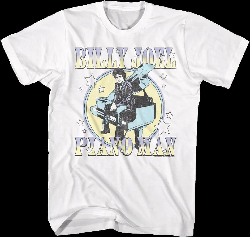 Piano Man Stars Billy Joel T-Shirt