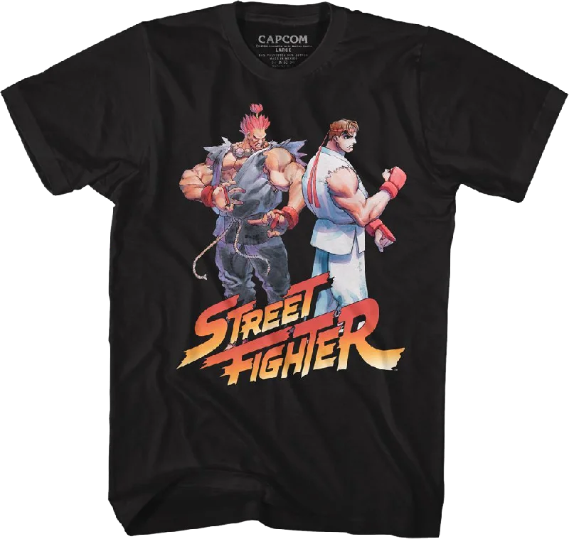 Akuma vs Ryu Street Fighter T-Shirt