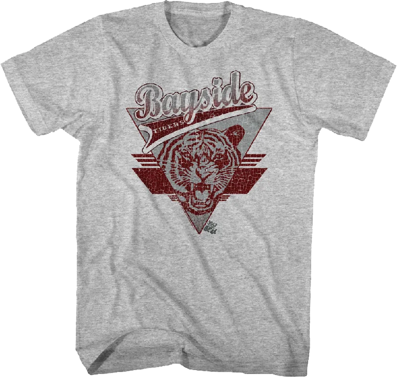 Bayside Tigers Triangle Logo Saved By The Bell T-Shirt