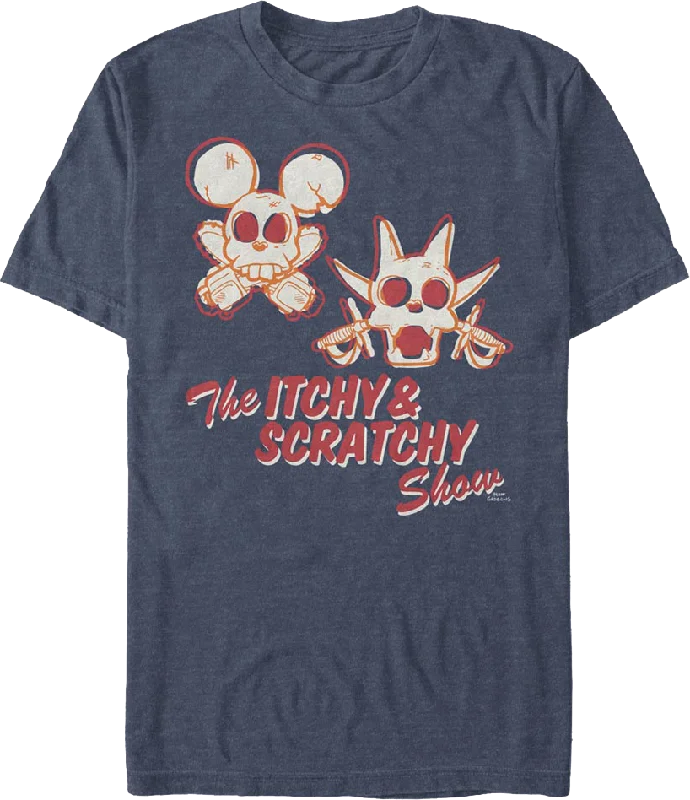 Vintage The Itchy & Scratchy Show The Simpsons T-Shirt