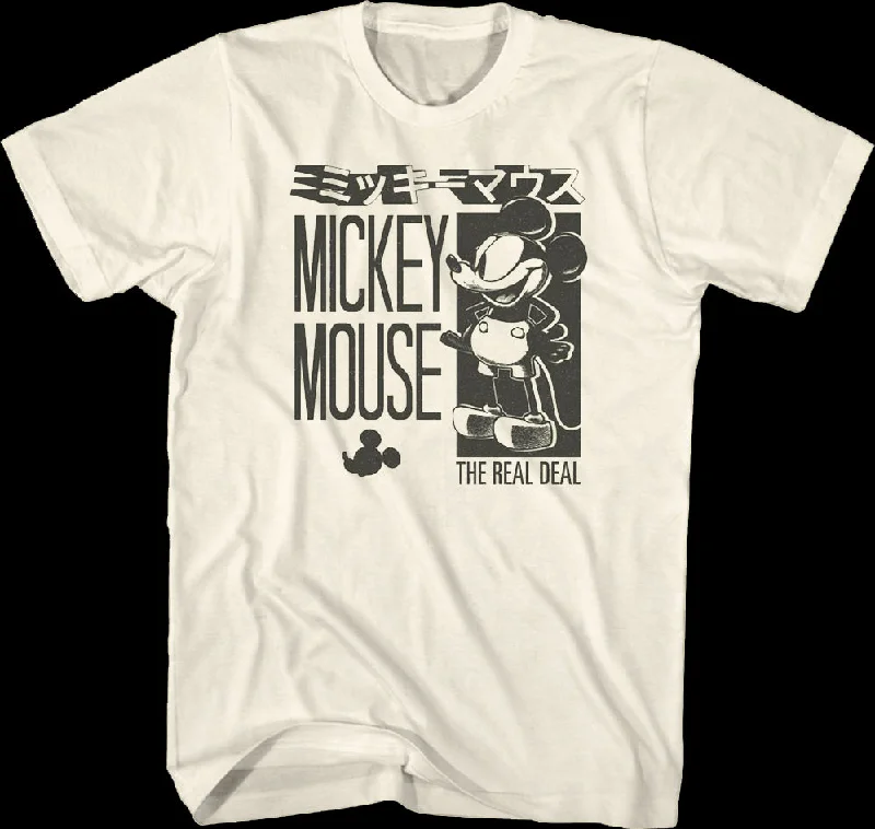 The Real Deal Mickey Mouse Disney T-Shirt