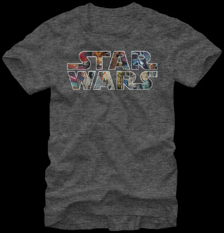 Episode IV Logo Star Wars T-Shirt