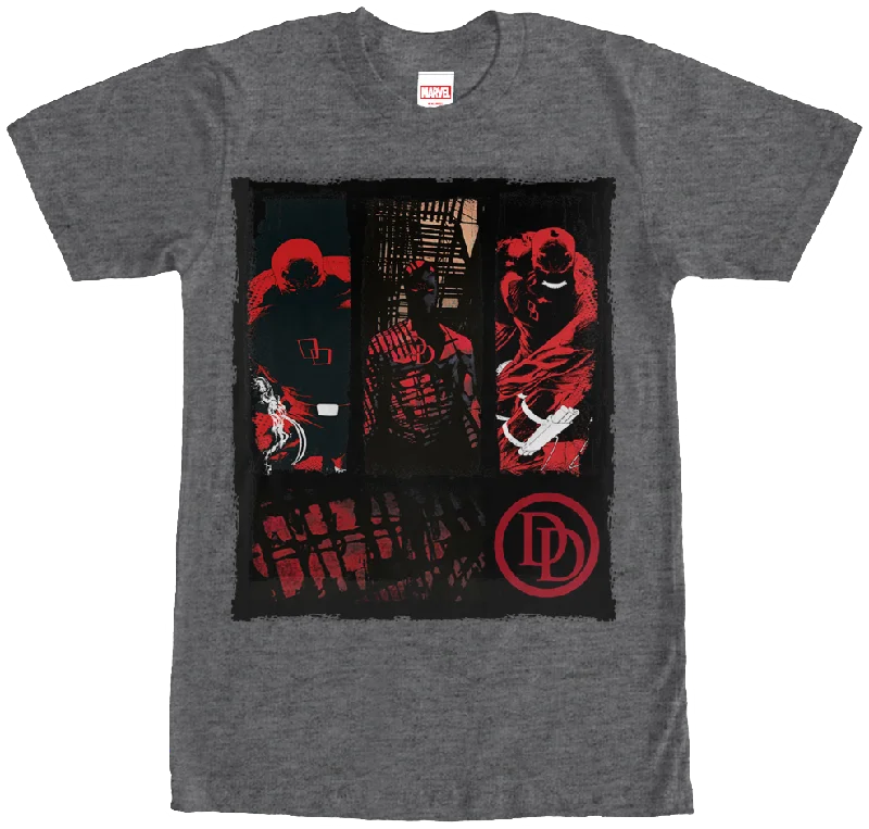 Darkness Collage Daredevil T-Shirt