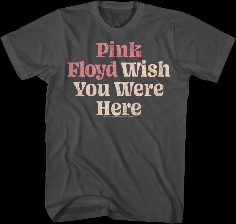 Distressed Wish You Were Here Pink Floyd T-Shirt