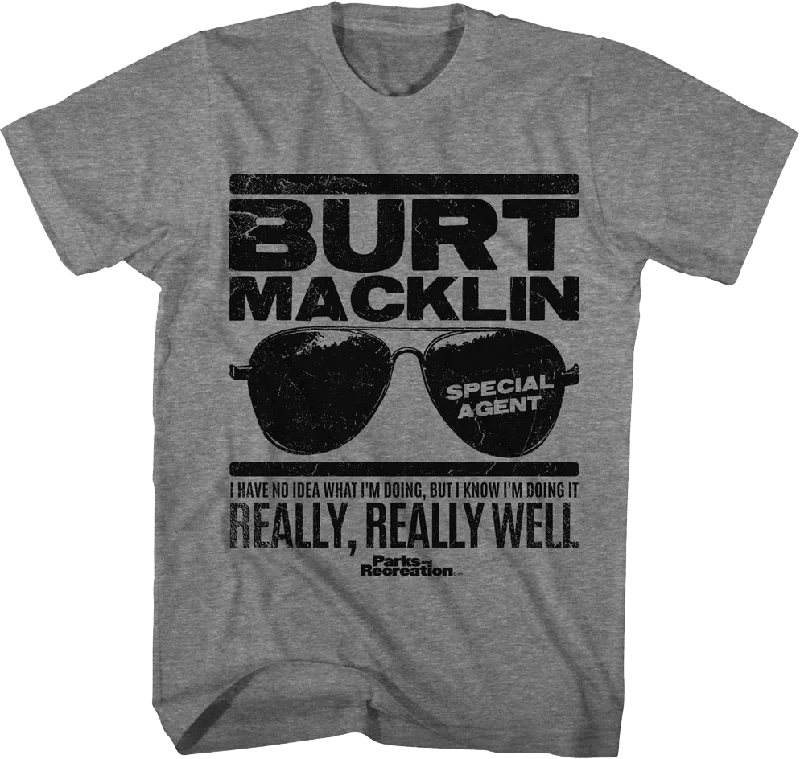 Burt Macklin Parks And Recreation T-Shirt