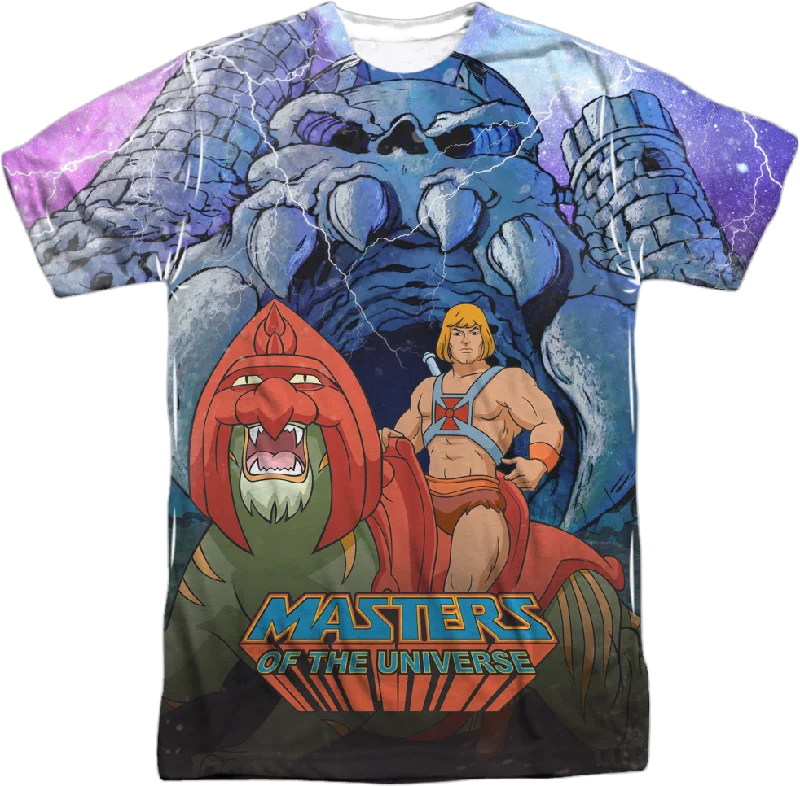 He-Man and Battle Cat Masters of the Universe T-Shirt