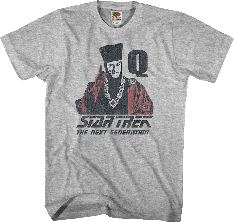 Q Star Trek The Next Generation T-Shirt