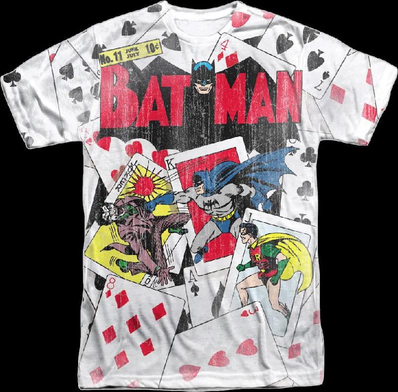 Batman Big Print The Joker's Advertising Campaign DC Comics T-Shirt