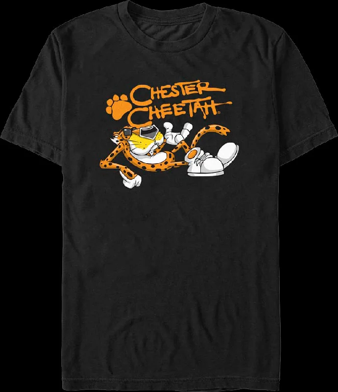 Chester Cheetah Paw Print Cheetos T-Shirt