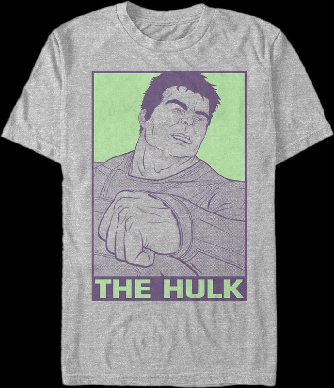 Incredible Hulk Pop Art Avengers Endgame T-Shirt