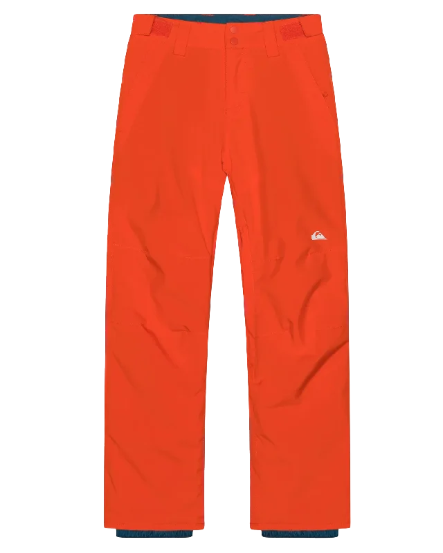 Quiksilver Boys' 8-16 Estate Snow Pants - Grenadine