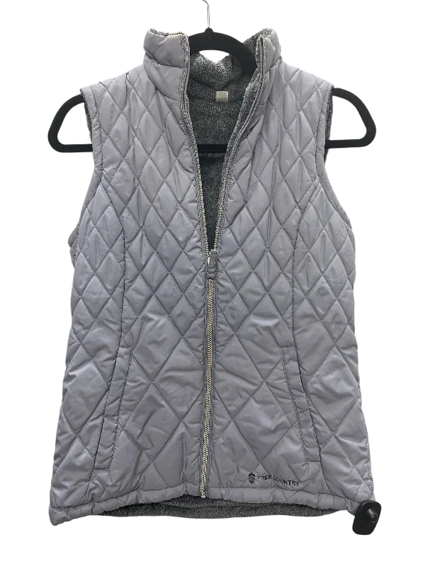 Vest Puffer & Quilted By Clothes Mentor In Grey, Size: S