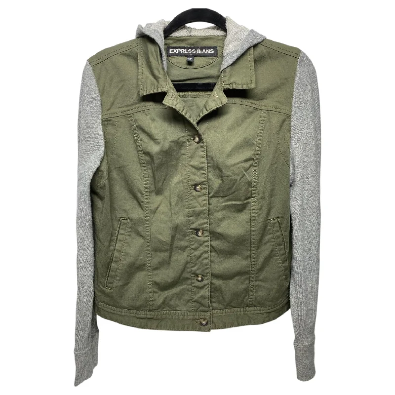 Jacket Other By Express Design Studio In Green, Size: M