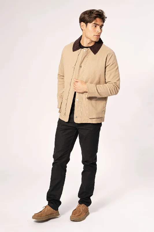 Twill Jacket - Dark Sand