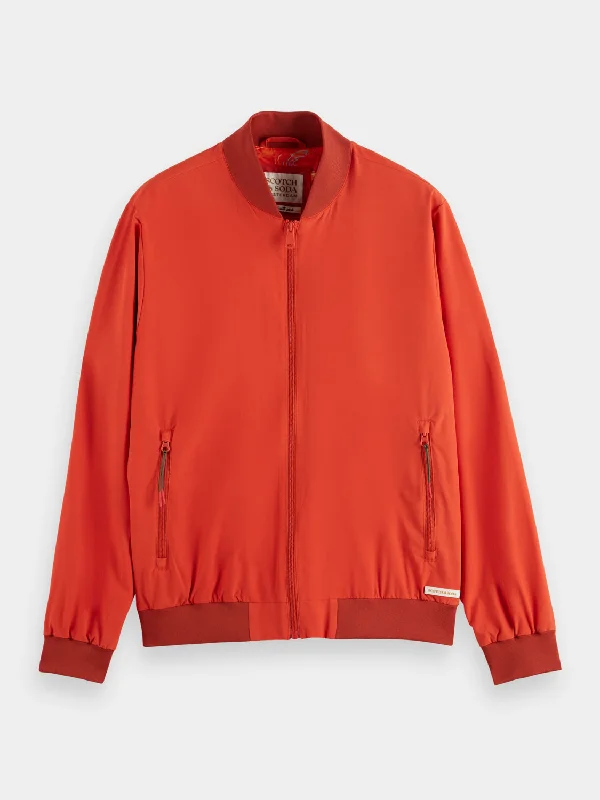 Lightweight bomber jacket