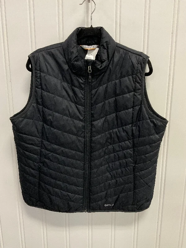 Vest Puffer & Quilted By Orvis In Black, Size: Xl