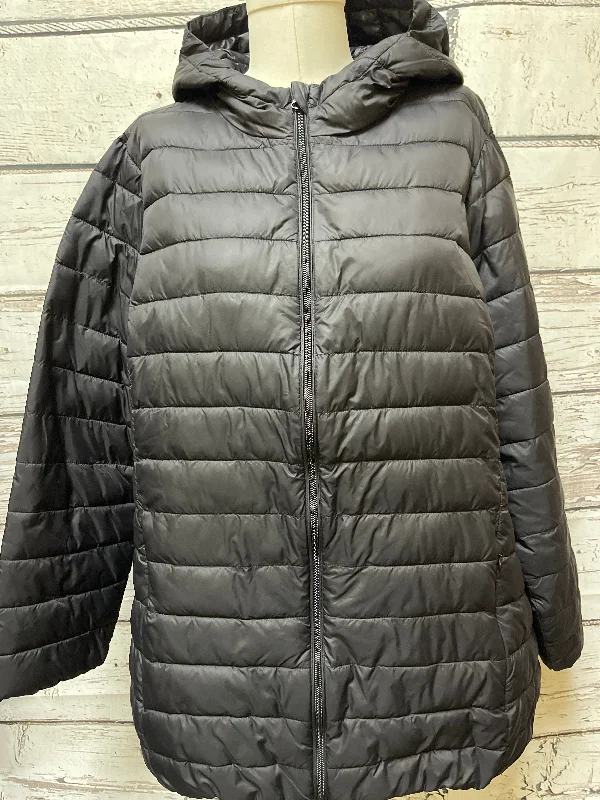 Jacket Puffer & Quilted By Torrid In Black, Size: 2x