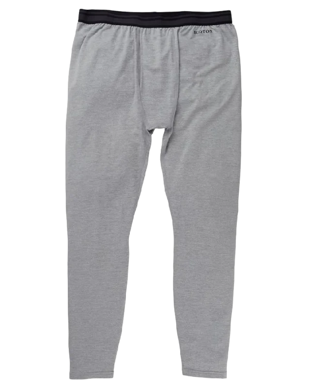 Burton Men's Lightweight X Base Layer Pants - Gray Heather