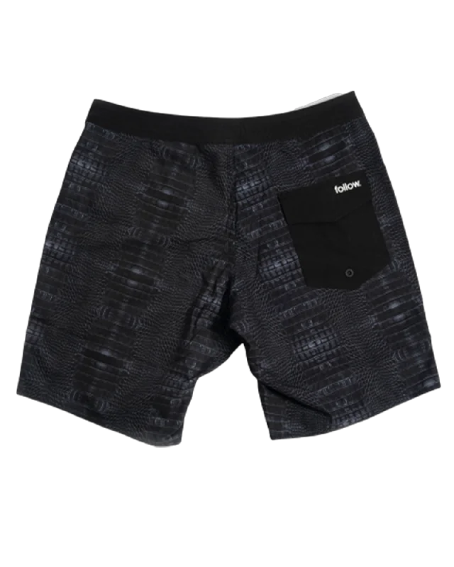 Follow Simple 3 Boardshorts - Black - 2024