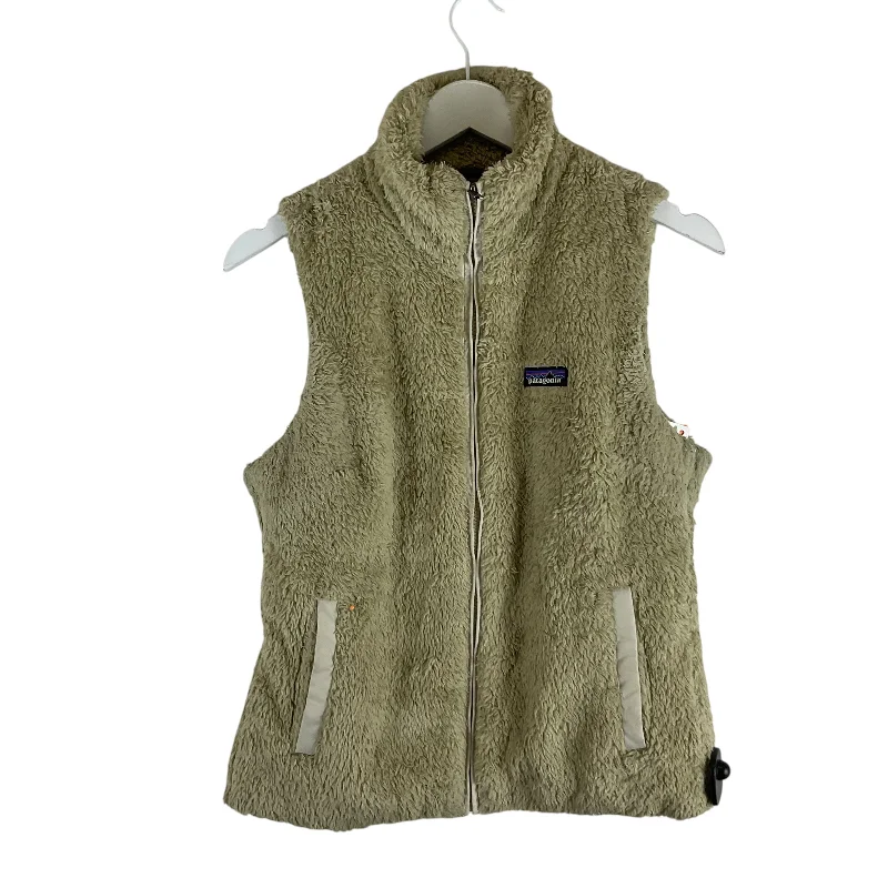 Vest Designer By Patagonia In Cream, Size: M