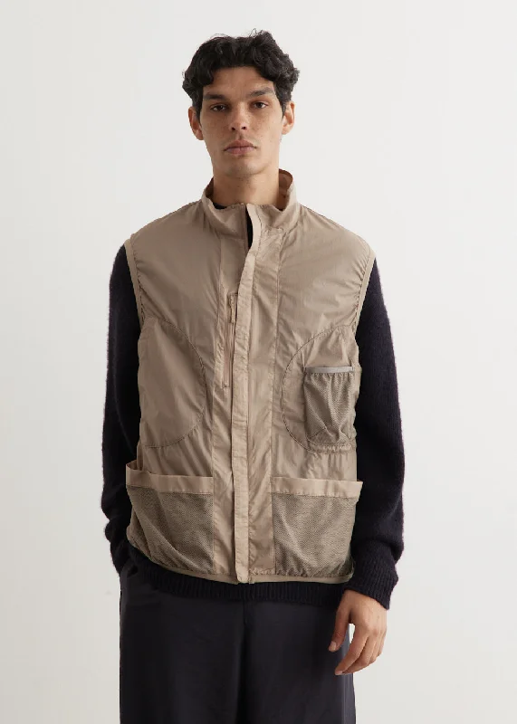 Tech Reversible Wind Shield Vest Jacket