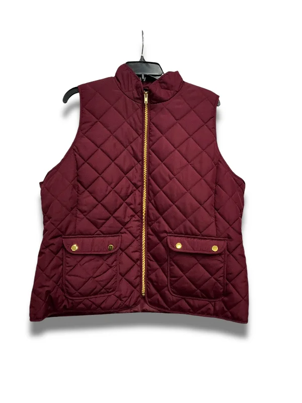 Vest Puffer & Quilted By St Johns Bay In Red, Size: L