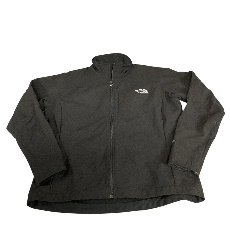 Jacket Windbreaker By The North Face In Black, Size: Xl