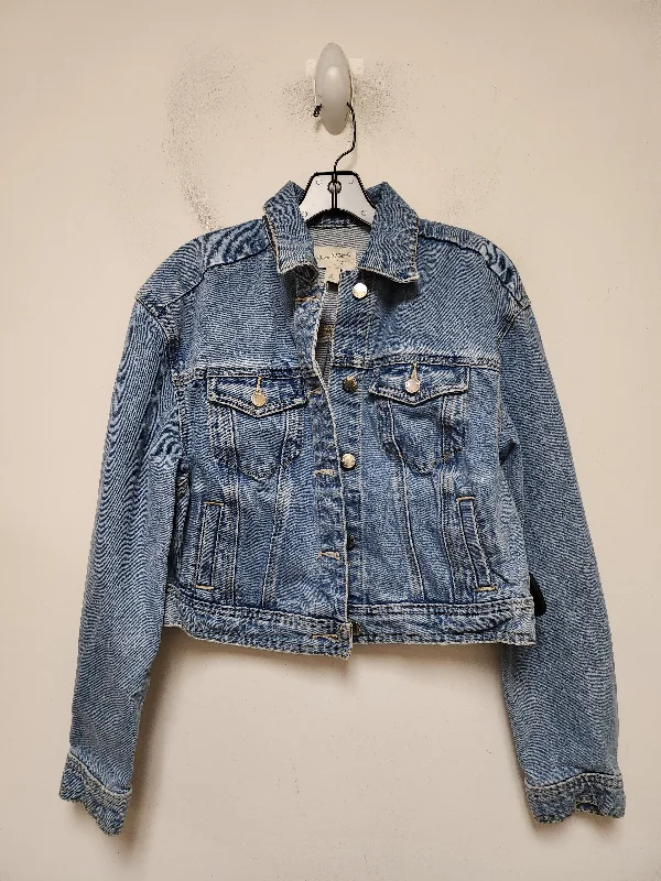 Jacket Denim By Universal Thread In Blue Denim, Size: Xs