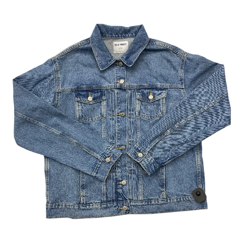 Jacket Denim By Old Navy In Blue Denim, Size: Xl