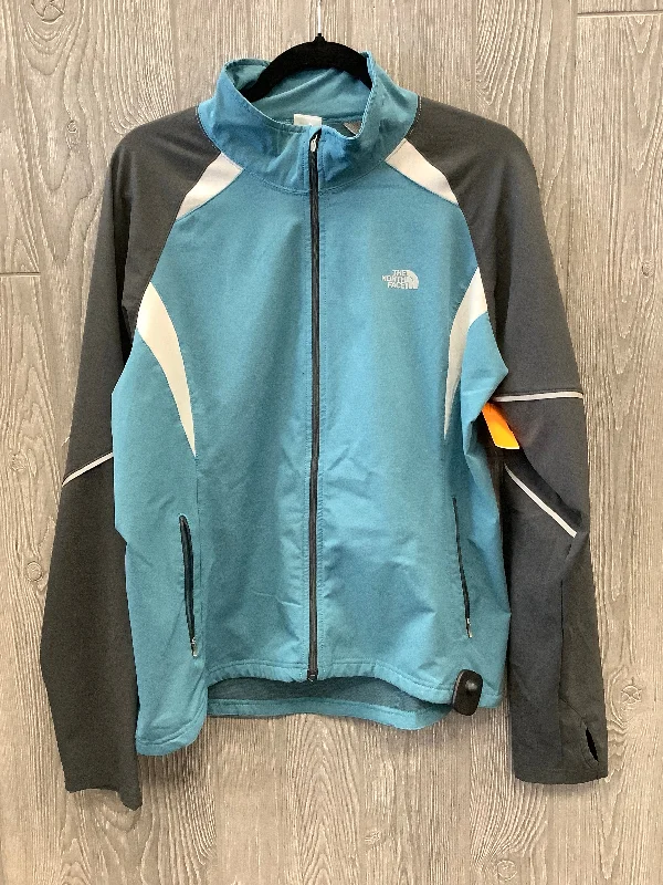 Jacket Other By The North Face In Blue & Grey, Size: Xl