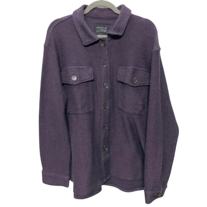 Jacket Shirt By Sanctuary In Purple, Size:Xl