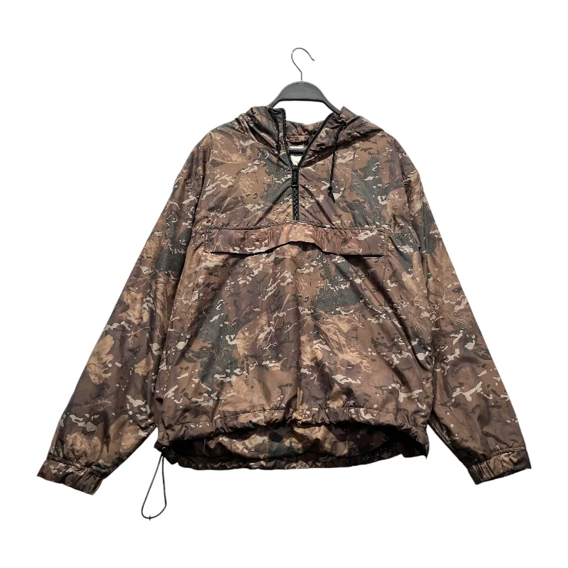 Carhartt/Windbreaker/S/Nylon/GRN/Camouflage/half zip