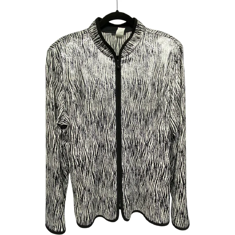 Jacket Other By Msk In Animal Print, Size: Xl