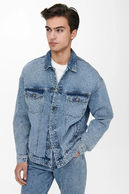 Rick Truck Jacket - Blue Denim