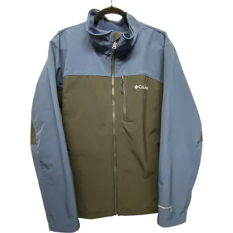 Jacket Other By Columbia In Blue & Green, Size: Xl