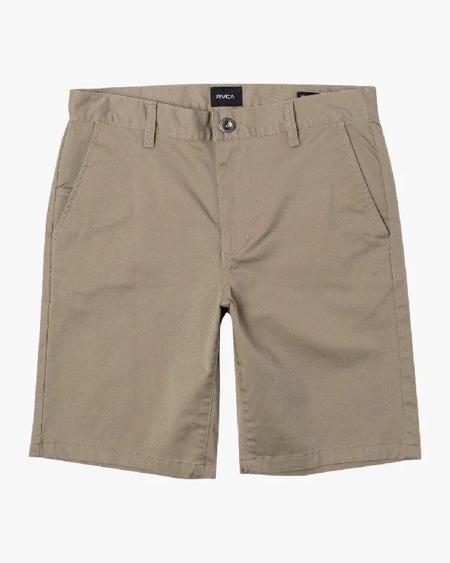 Weekend Stretch 20" Shorts - Khaki