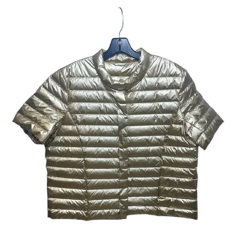 Jacket Puffer & Quilted By J Mclaughlin In Gold, Size: Xl