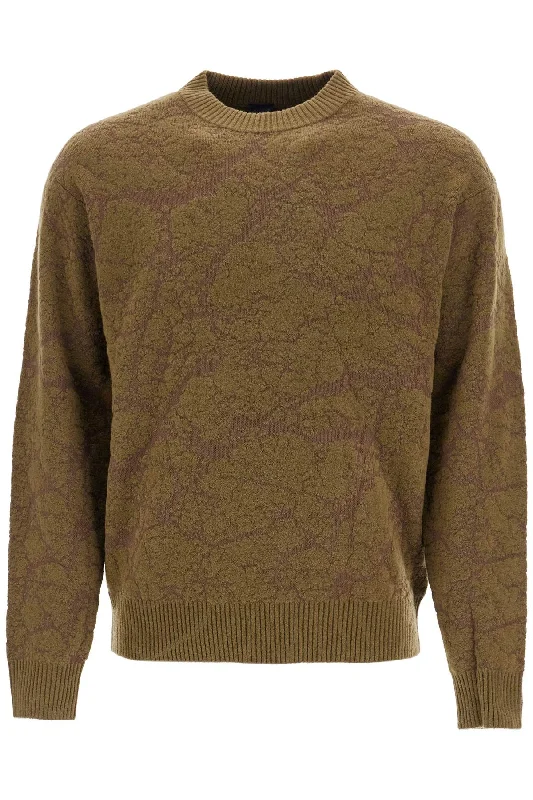 Boss Men's  Wool Sweater With Round Neck For Men