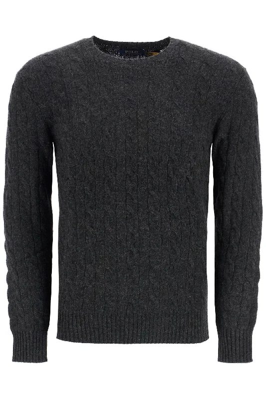 Polo Ralph Lauren Men's Cable Knit Wool-Cashmere Sweater