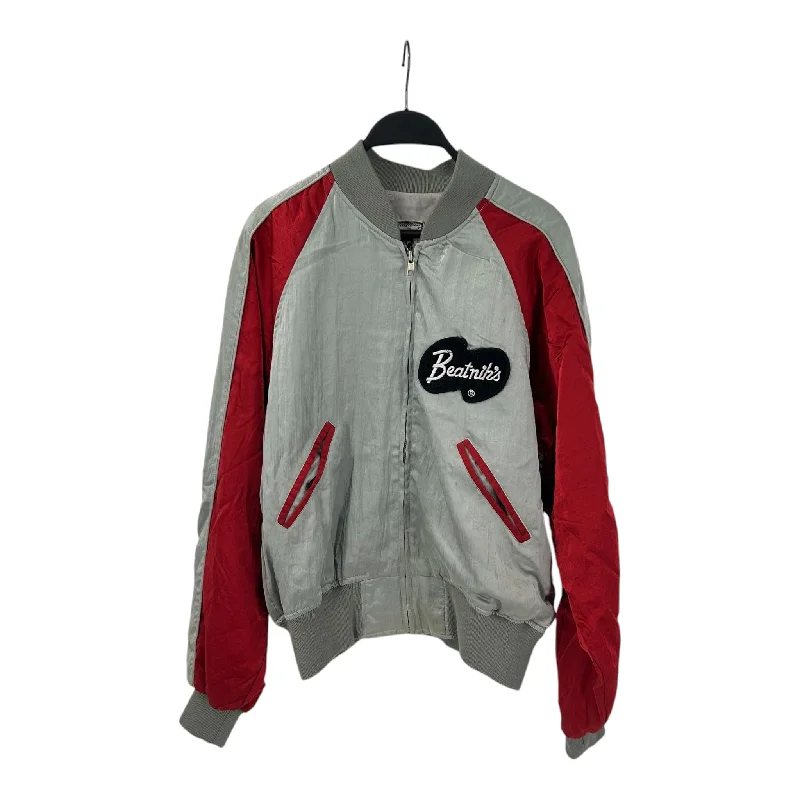 HYSTERIC GLAMOUR/Windbreaker/Silver/Nylon