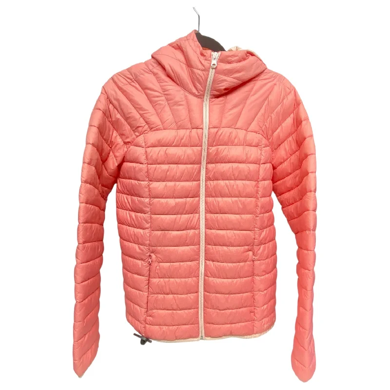 Jacket Puffer & Quilted By Lands End In Pink, Size: Xs