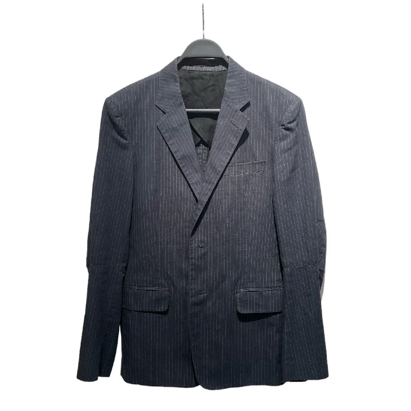 Helmut Lang/Tailored Jkt/38/Navy/Cotton/Stripe/