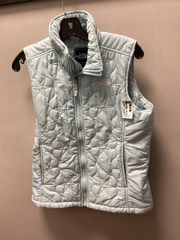 Vest Puffer & Quilted By The North Face In Blue, Size: M