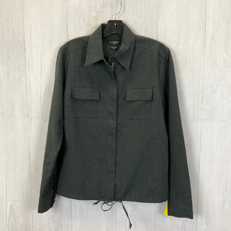 Jacket Other By Guess In Grey, Size: L